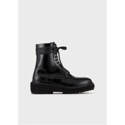 Emporio Armani Combat Boots
