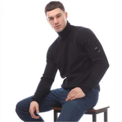 Lens Roll Neck Sweater -Urban Gent 29059618 l a3