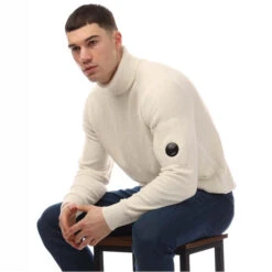 Fleece Knit Roll Neck Sweater -Urban Gent 29060501 l a3