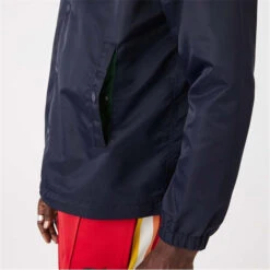 Lacoste Buttoned Signiature Nylon Jacket -Urban Gent 29211618 l a4