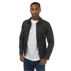 BELSTAFF Waxed Cotton Tour Overshirt