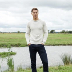 Threadbare Knitted Raglan Sleeve Crew Neck Jumper -Urban Gent 29897969 l a2