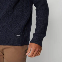 Threadbare Turtle Neck Cable Knit Jumper -Urban Gent 29941818 l a3