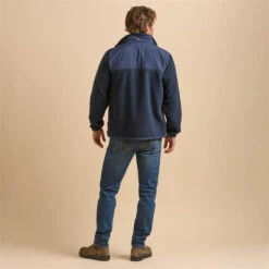 Navy Fleece Jacket -Urban Gent 30674018 l a1
