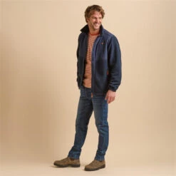 Navy Fleece Jacket -Urban Gent 30674018 l a2