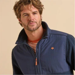 Navy Fleece Jacket -Urban Gent 30674018 l a4