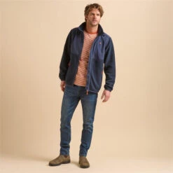 Navy Fleece Jacket -Urban Gent 30674018 l a5