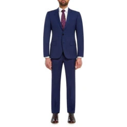 Hugo Henry Slim Fit Cross Hatch Two-Piece Suit Jacket -Urban Gent 30694918 l a4
