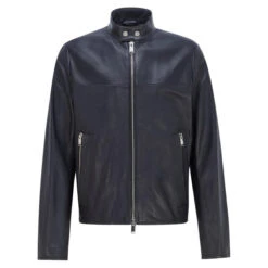 Boss Manor Leather Jacket -Urban Gent 30751018 l a2