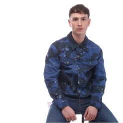Off-White Camo Skate Denim Jacket -Urban Gent 30840518 l a3