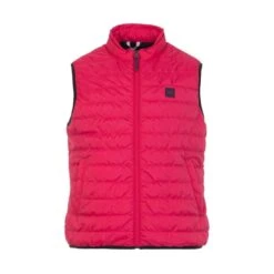 Eden Park Red Sleeveless Puffa Jacket
