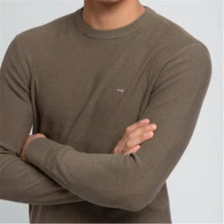 Eden Park Light Blue Jumper In A Linen Blend -Urban Gent 30936815 l a2