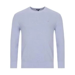 Eden Park Light Blue Jumper In A Linen Blend -Urban Gent 30936899 l