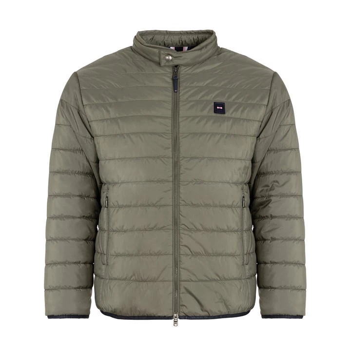 Eden Park Khaki Long-sleeved Puffa Jacket 3 Eden Park Khaki Long-sleeved Puffa Jacket