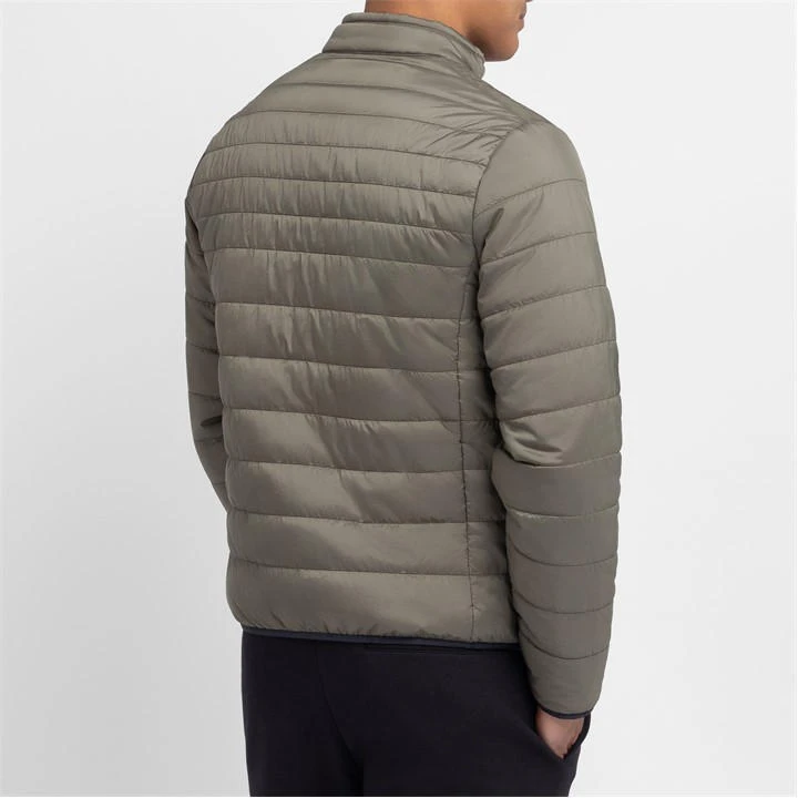 Eden Park Khaki Long-sleeved Puffa Jacket 5 Eden Park Khaki Long-sleeved Puffa Jacket - Image 3