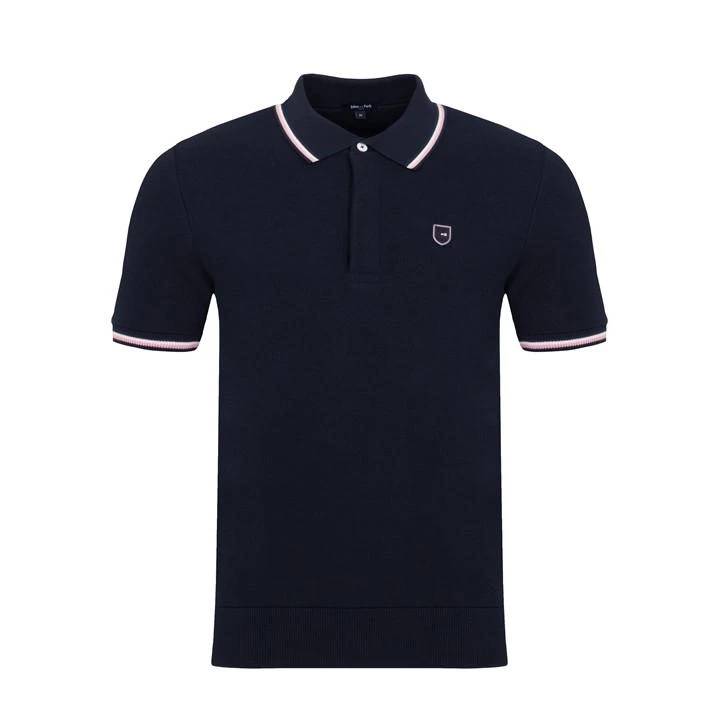 Eden Park Navy Blue Short-sleeved Jumper 3 Eden Park Navy Blue Short-sleeved Jumper