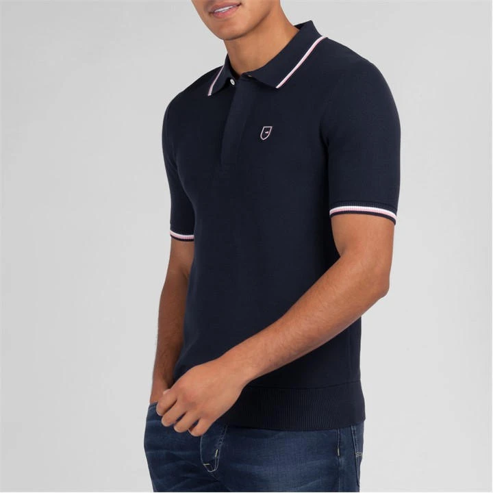 Eden Park Navy Blue Short-sleeved Jumper 4 Eden Park Navy Blue Short-sleeved Jumper - Image 2