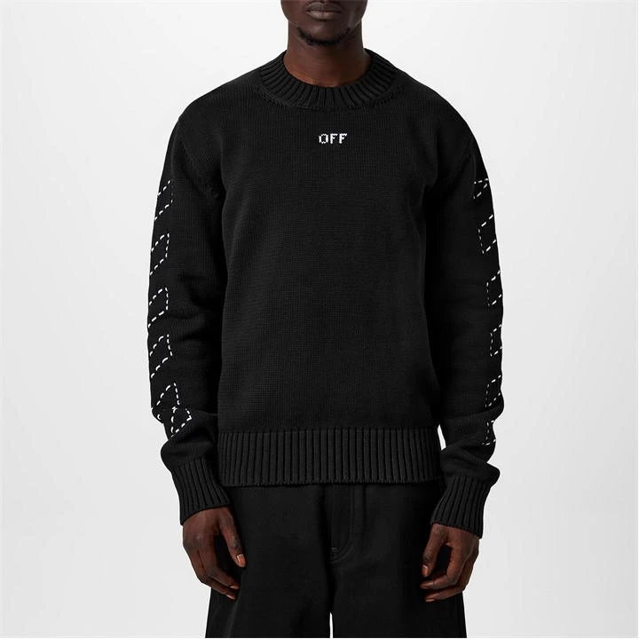 Off-White Stitch Arrow Knit Sweater 3 Off-White Stitch Arrow Knit Sweater