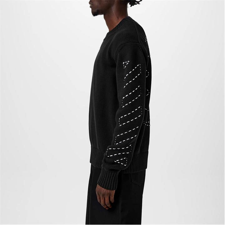 Off-White Stitch Arrow Knit Sweater 4 Off-White Stitch Arrow Knit Sweater - Image 2