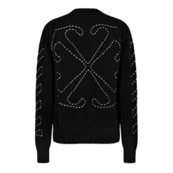 Off-White Stitch Arrow Knit Sweater 13 Off-White Stitch Arrow Knit Sweater -Urban Gent 31257903 l a11