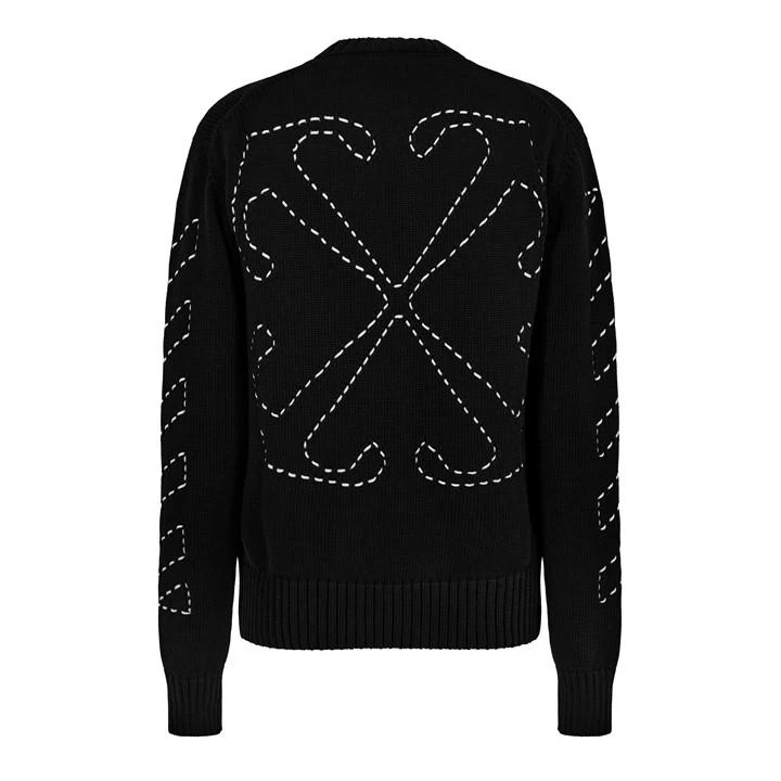 Off-White Stitch Arrow Knit Sweater 8 Off-White Stitch Arrow Knit Sweater - Image 6