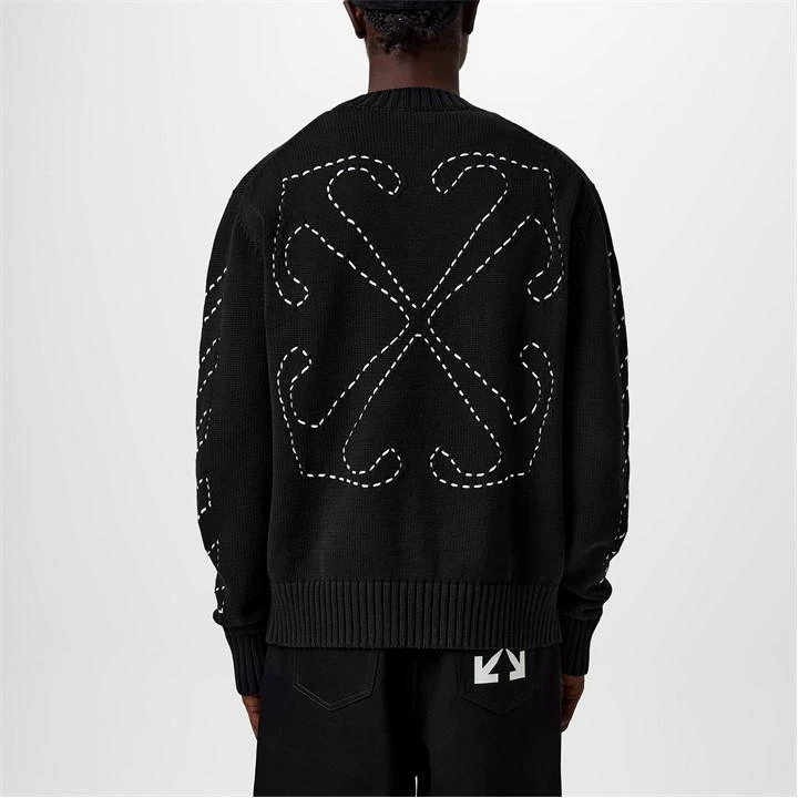 Off-White Stitch Arrow Knit Sweater 5 Off-White Stitch Arrow Knit Sweater - Image 3