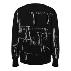 X Kodak Black Knit Lyric Crewneck -Urban Gent 31268903 l a5