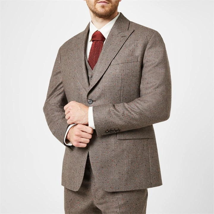 Nutter Tailored Fit Donegal Suit Jacket 6 Nutter Tailored Fit Donegal Suit Jacket - Image 4