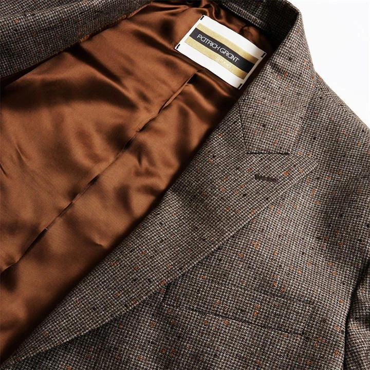 Nutter Tailored Fit Donegal Suit Jacket 8 Nutter Tailored Fit Donegal Suit Jacket - Image 6