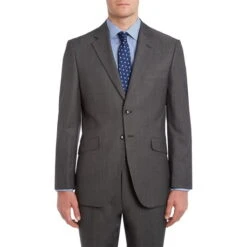 Derry Notch Lapel Pindot Suit Jacket -Urban Gent 31408002 l a1