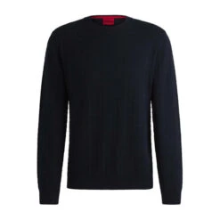 Hugo Scoult Grid Pattern Regular-Fit Sweater