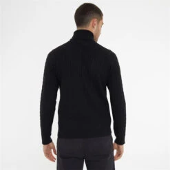 Threadbare Cable Knit Roll Neck Jumper -Urban Gent 31804203 l a1