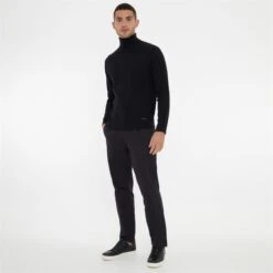 Threadbare Cable Knit Roll Neck Jumper -Urban Gent 31804203 l a2