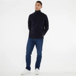 Threadbare Cable Knit Roll Neck Jumper -Urban Gent 31804218 l a2