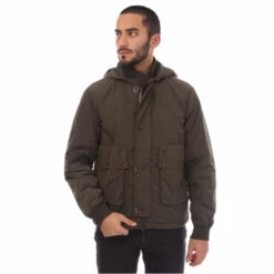 Chrome-R Goggle Lens Bomber Jacket