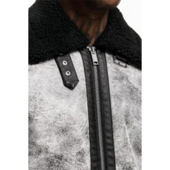 Shearling Jacket Grey -Urban Gent 32402602 l a3