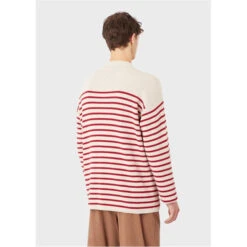 Emporio Armani Button-Detailed Jumper -Urban Gent 32492104 l a2