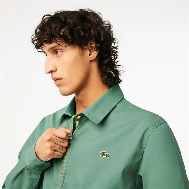 Lacoste Gabardine Zip-Up Jacket 4 Lacoste Gabardine Zip-Up Jacket - Image 2