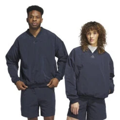 ADIDAS Basketball Woven Crewneck Sweatshirt Mens -Urban Gent 32741318 l a2