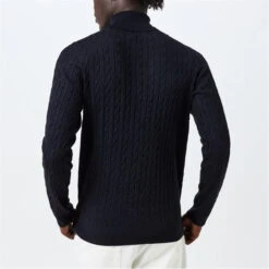 Threadbare Roll Neck Jumper Mens -Urban Gent 32747918 l a3