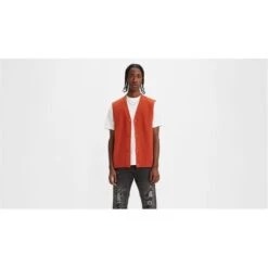 Levis RINCON BUTTON DOWN VEST ROOIBO -Urban Gent 32778712 l a1