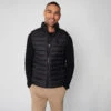 Threadbare Federal Matte Finish Padded Funnel Neck Gilet