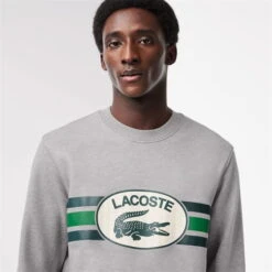 Lacoste Monogram Logo Sweatshirt -Urban Gent 33044302 l a1