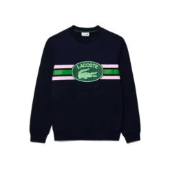 Lacoste Monogram Logo Sweatshirt -Urban Gent 33044318 l a2