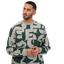 Lacoste Letter Print Sweatshirt -Urban Gent 33046599 l a4
