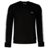 Lacoste Logo Strip Crew Neck Jumper 1 Lacoste Logo Strip Crew Neck Jumper -Urban Gent 33048403 l