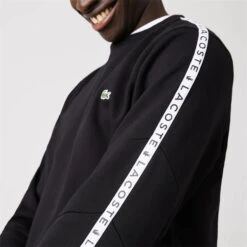 Lacoste Logo Strip Crew Neck Jumper -Urban Gent 33048403 l a1