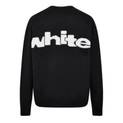 Off-White Logo Knit Jumper -Urban Gent 33297003 l a11