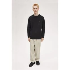 Fred Perry Lambswool Jumper 8 Fred Perry Lambswool Jumper -Urban Gent 33340503 l a1