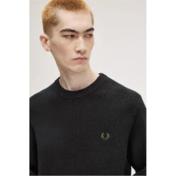 Fred Perry Lambswool Jumper -Urban Gent 33340503 l a2